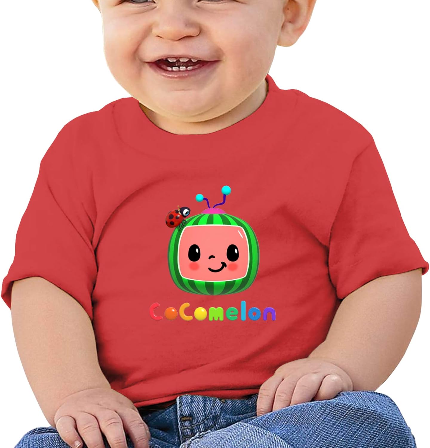 Toddler T Boys and Girls Soft Short Sleeve Cotton Kids Shirt