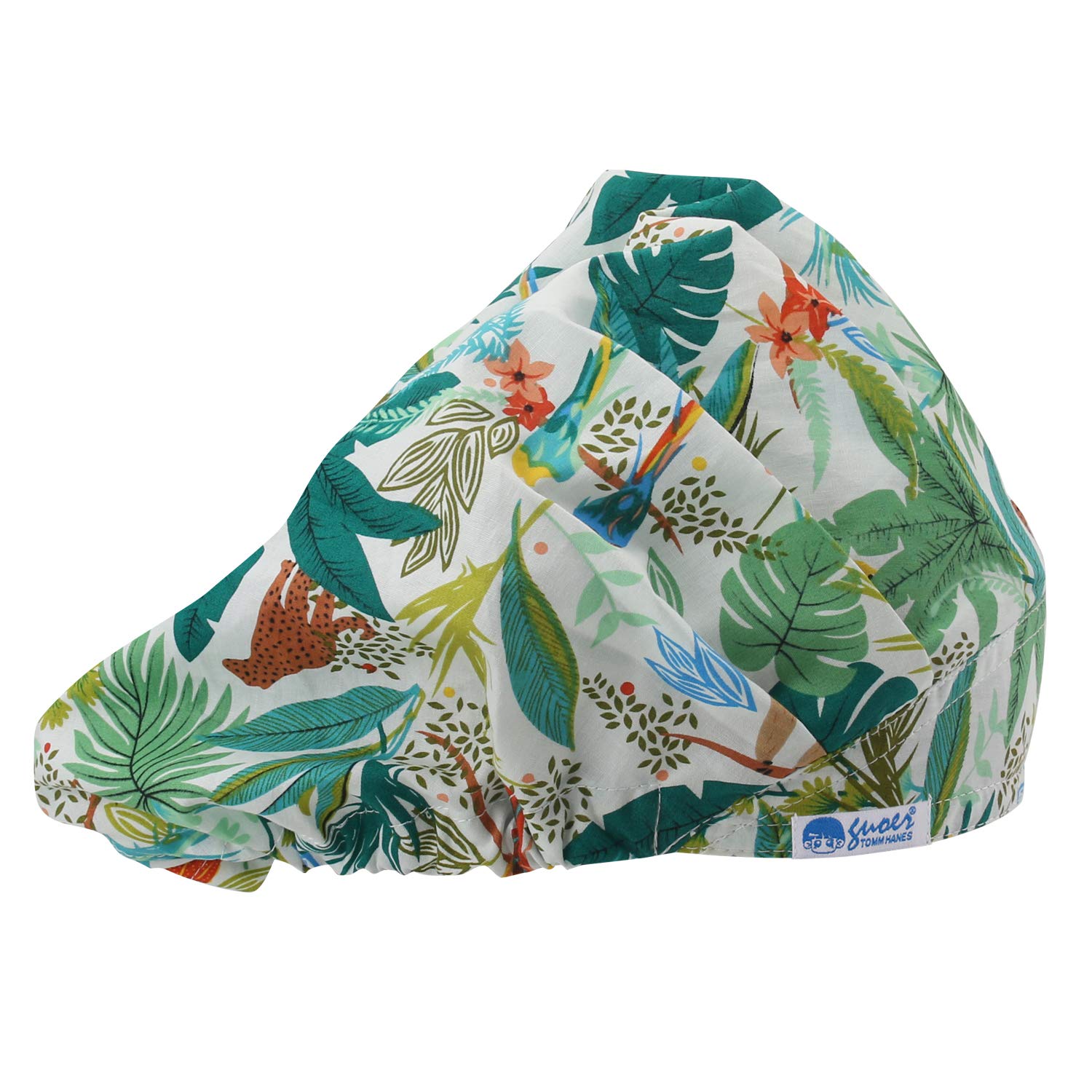 GUOER Hat Bouffant Cap One Size Multi Color, Color04, One size