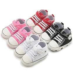KKIIDDSS Unisex Baby Girls Boys Canvas High-top