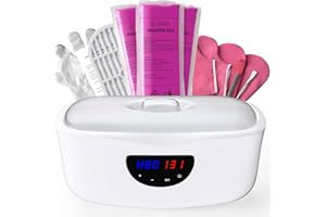 LAVANY Paraffin Wax Machine for Hands & Feet – 230W, 4000ml Aluminum Pot Wax Warmer with 3lbs Wax & Mitts – Auto & Manual Mod