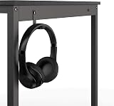 HOMIDEC Writing Desk 100x50x75cm with Storage Bag & Headphone Hook view 5