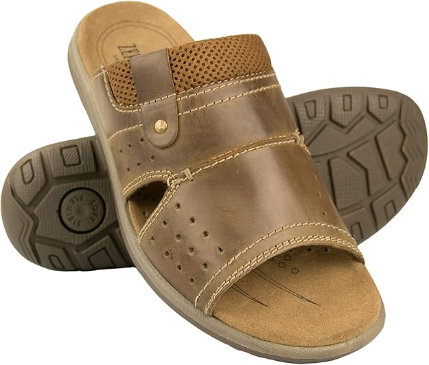 Mocassins Homme Zerimar En Cuir Naturel Premium – Classique, élégant Et Confortable – Semelle Caoutchouc
