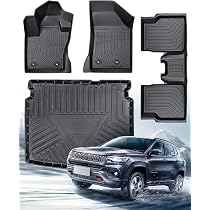 Pare-soleil Jeep Compass Set 6 Pare-Soleil Car Shades Pour Jeep Compass 2017- - Protection Sol Et Insectes Protection Vitres Jeep