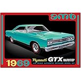 AMT 1969 Plymouth GTX Hardtop Model Kit 1:25 Scale – Build 1 of 2 V8 Engines, Paint & Glue Required