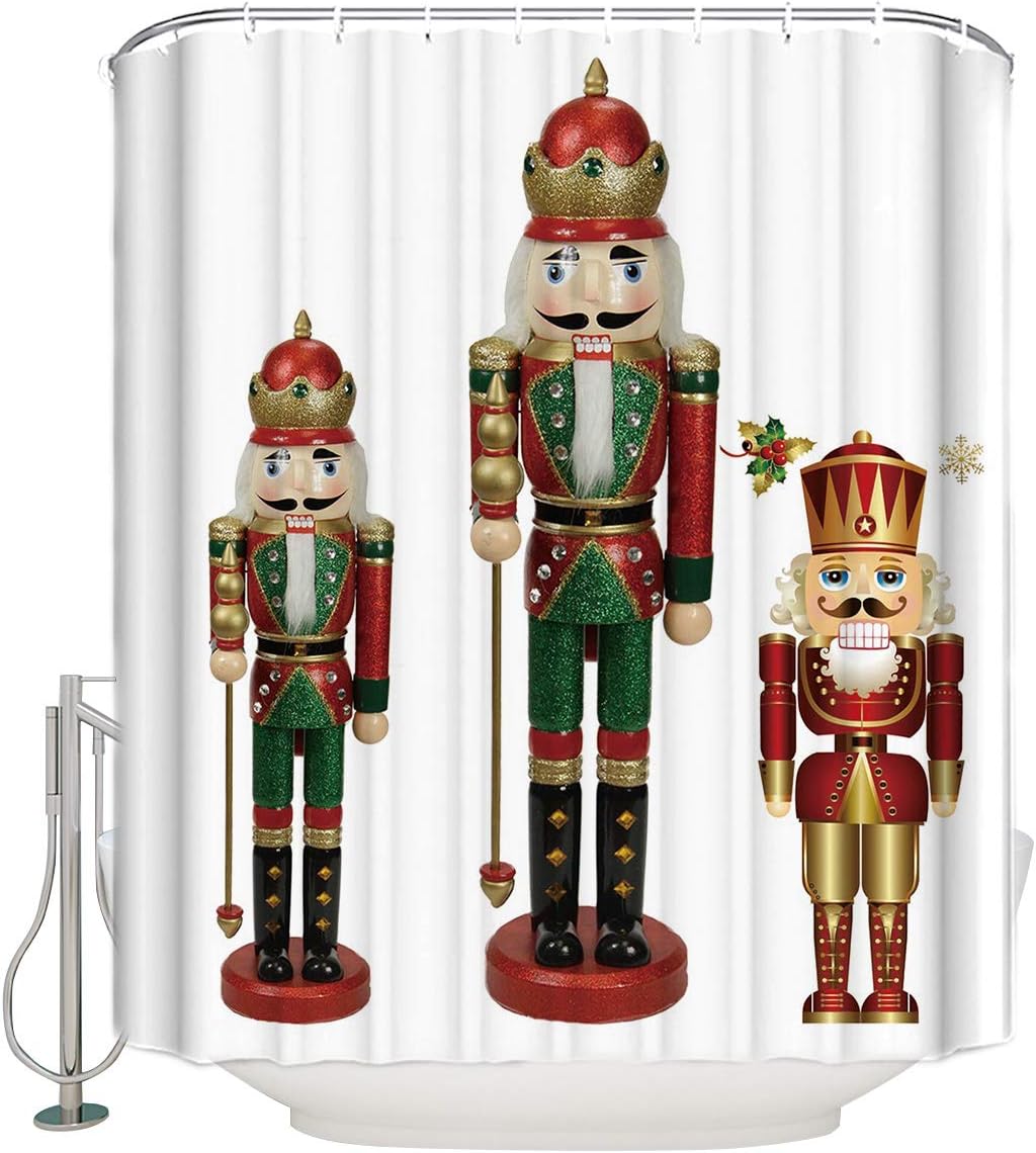 BMALL Cute and Cool Nutcracker Decor Waterproof Polyester