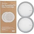 Homerunpet Filter Cartridge for Pet Grooming Kit, Filter Replacement for Fresh Air, 2 Packs