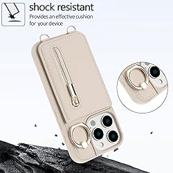 Jcxtrombulous Crossbody Wallet Case for iPhone 14