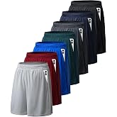BALENNZ 7 Pack Mens Basketball Shorts with Pockets Athletic Workout Gym | Multi-Pack Quick Dry Activewear, Running Fitness Sports Hiking Daily Shorts Men, Moisture Wicking Lightweight Soft Breathable