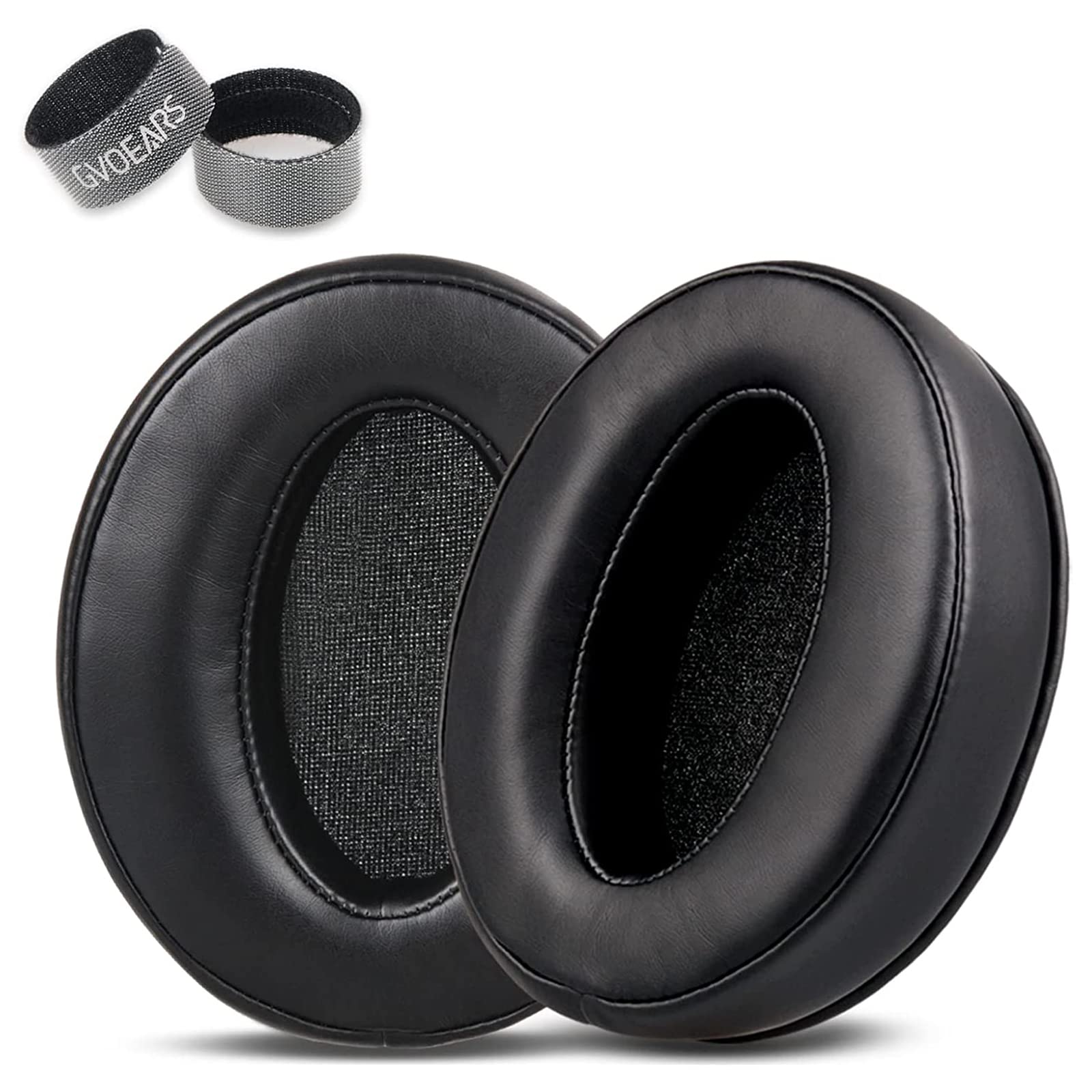 Photo 1 of Replacement Heaphone Ear Pads Cushions for Sennheiser HD4.50BT HD4.50BTNC HD 4.50SE HD4.40BT HD 400S HD 350BT,Headset Earpads for Sennheiser with Durable Leather and Comfortable Sponge-Black Color