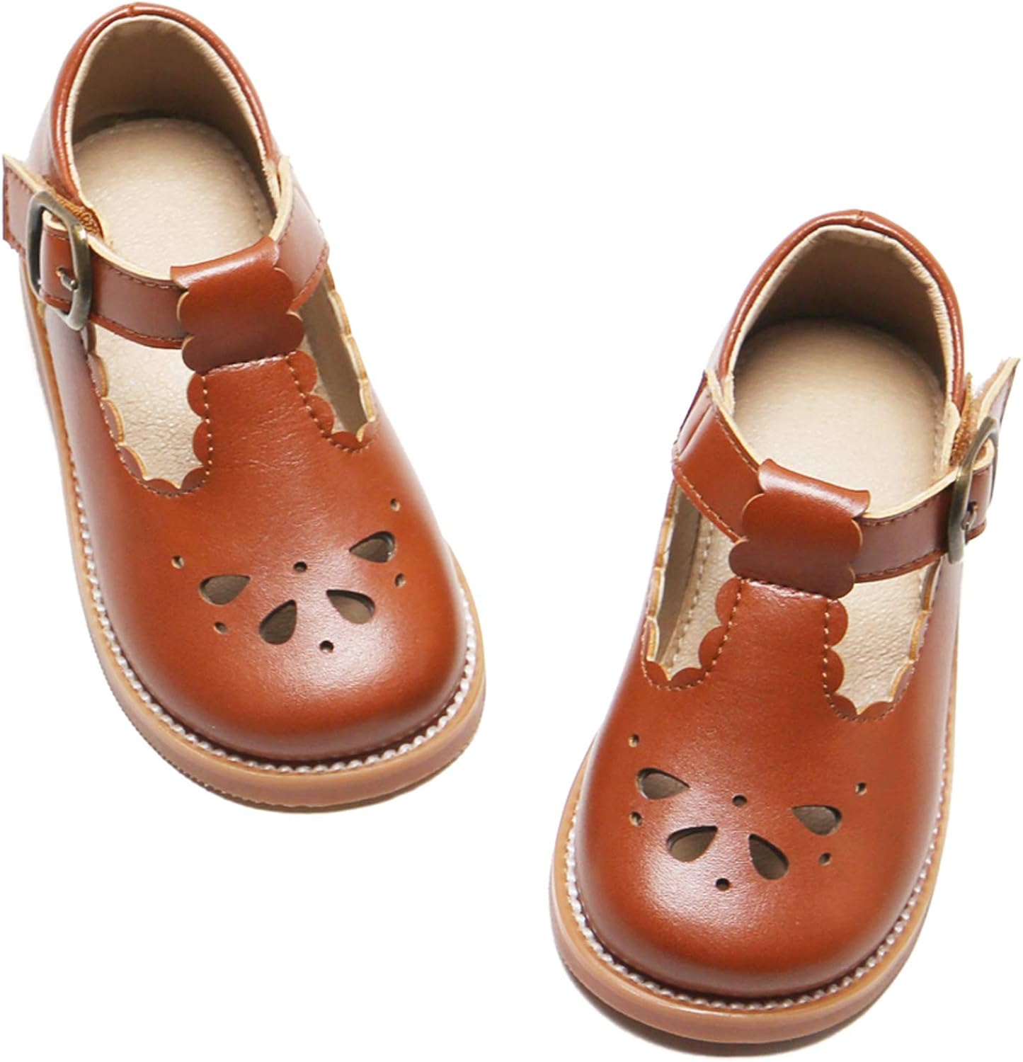 Felix & Flora Toddler Little Girl Mary Jane Dress Shoes - Ballet Flats for Girl Party School Shoes.: Shoes