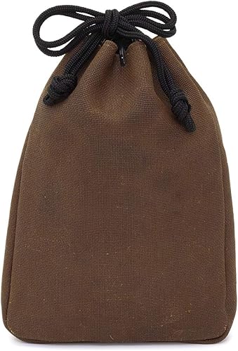 Amazon ソウビエン 信玄袋 焦茶色 ブラウン マチ付 本酒袋 オールシーズン 日本製 巾着 きんちゃくバッグ タバコ入れ メンズ 男物 浴衣向け 着物向け 創美苑 ソウビエン ポーチ