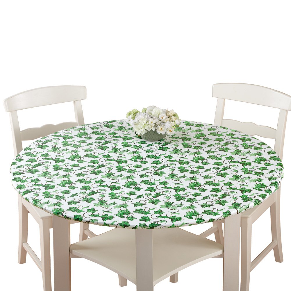 Best christmas table cloth round vinyl