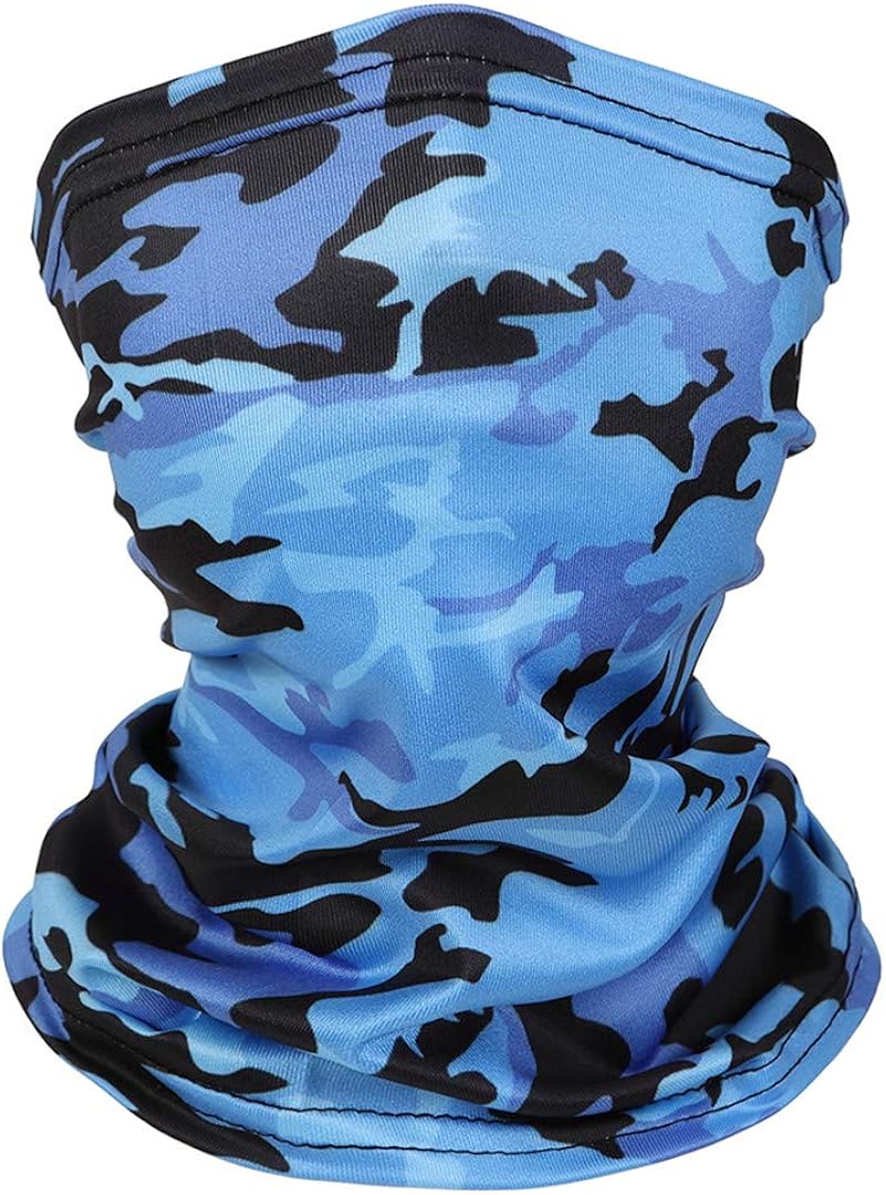 Kids Neck Gaiters Face Cover Balaclava Bandanas Face Covering for Children Summer Neck Gaiter 4PCS Group 1: Clothing