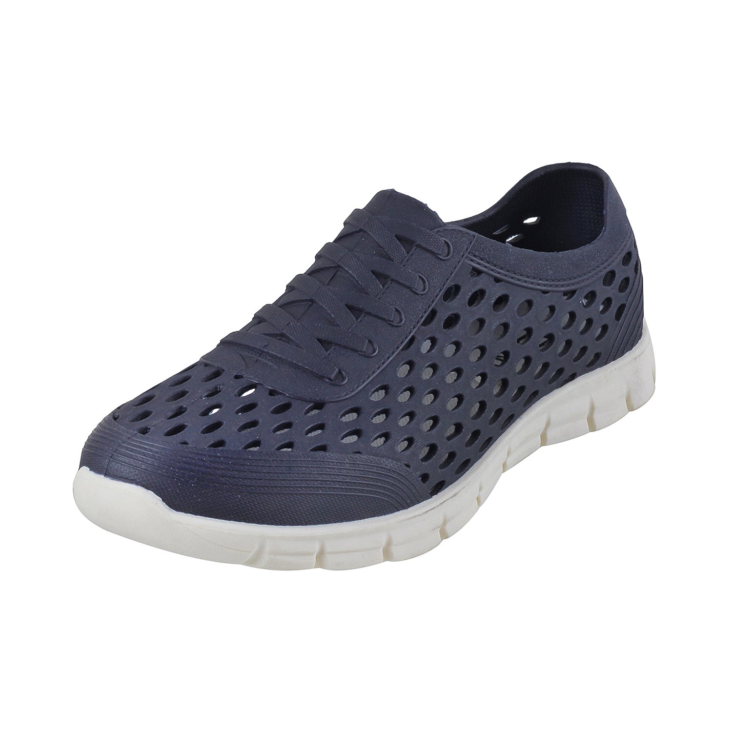 metro women blue/navy synthetic loafers (31-8569)