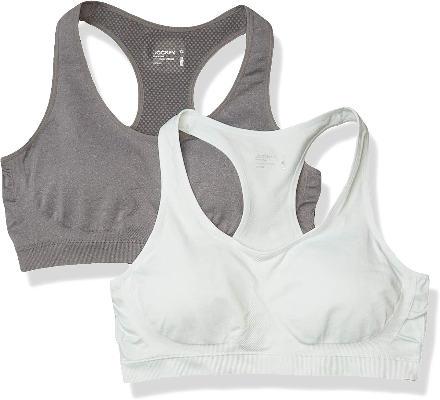 Jockey Women's 2 Pack Removable Cup Seamless Bra at  Women’s Clothing store