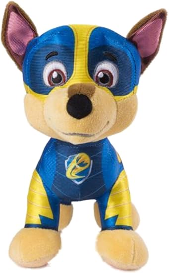 Amazon.com: Paw Patrol Mighty Pups Special Edition – Chase – Peluche figura 8 pulgadas: Toys \u0026 Games