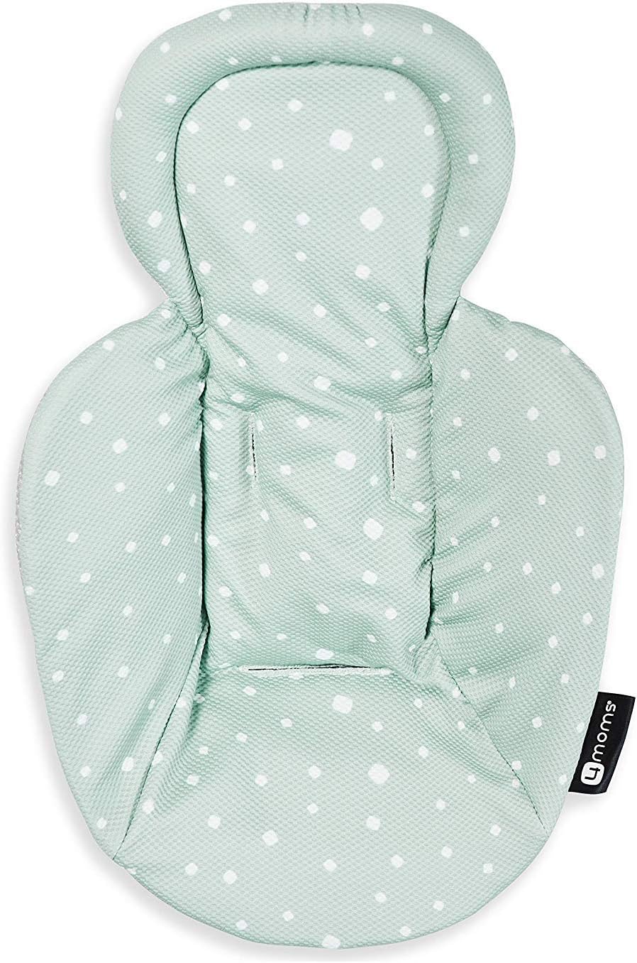 4moms Newborn Insert Cool Mesh, Green/Grey, 220 g, Green Grey Cool Mesh - Image 3