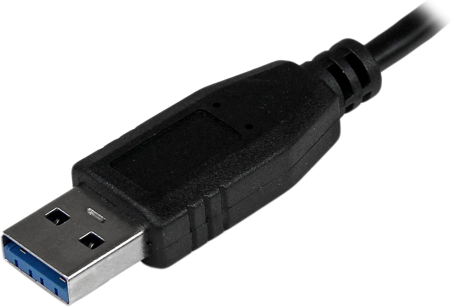 StarTech 4-Port USB 3.0 Hub with Built-in Cable - SuperSpeed Laptop USB Hub - Portable USB Splitter - Mini USB Hub (ST4300PBU3), Black: Computers & Accessories