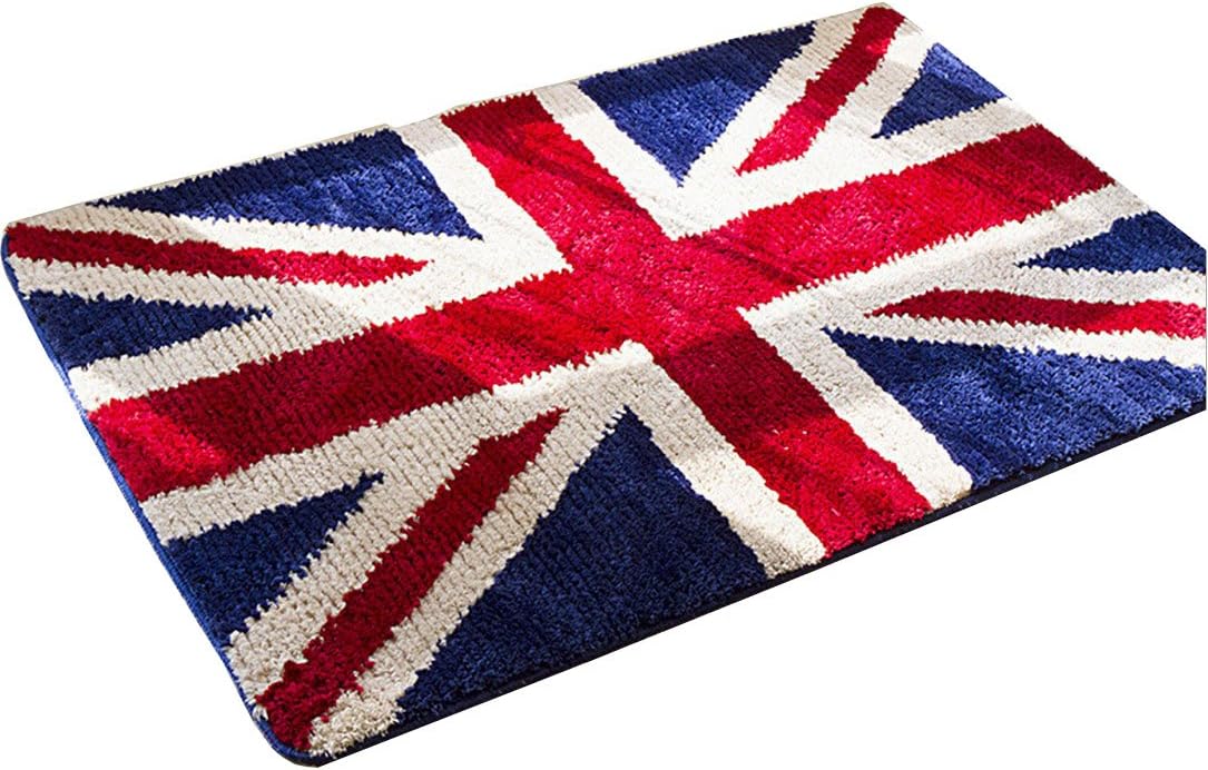 Assortiment de Taille de Confortable et Souple Zone Rugs Union Jack