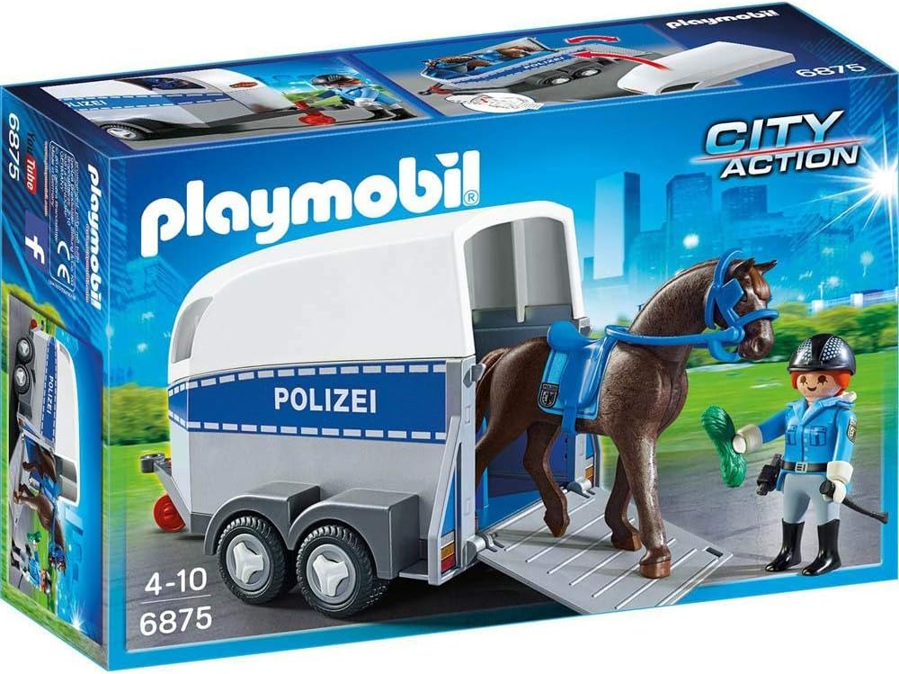 Policia Montada Com Trailer Sunny