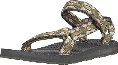 green teva sandals
