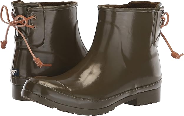 sperry women's walker turf rain boot