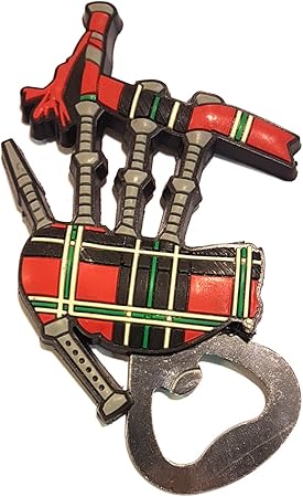 Aimant De Refrigerateur Et Decapsuleur En Forme De Cornemuse Souvenir Cadeau Ecosse Amazon Fr Cuisine Maison