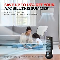 Honeywell QuietSet Personal Table Fan, Oscillating