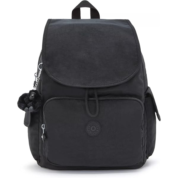 Kipling Ferris‎ Backpack Black TONAL Bag Nylon Travel Monkey Keychain Amazon.com | Kipling Women main image 2