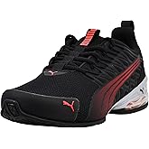 Puma Men's Voltaic Evo Shoes, Puma Black/for All Time Red, 11 M