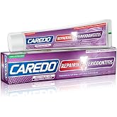 CAREDO New Taste Gum Repair Toothpaste for Adults, Fluoride Free Periodontal Treatment for Receding Gums, Recession Bleeding Periodontitis, Reverse Gingivitis, Plaque Control &amp; Bad Breath 3.52 OZ