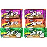 Shirley Biscuits, Original, Chocolate and Coconut, 1.31oz, Pack of 6, Assorted