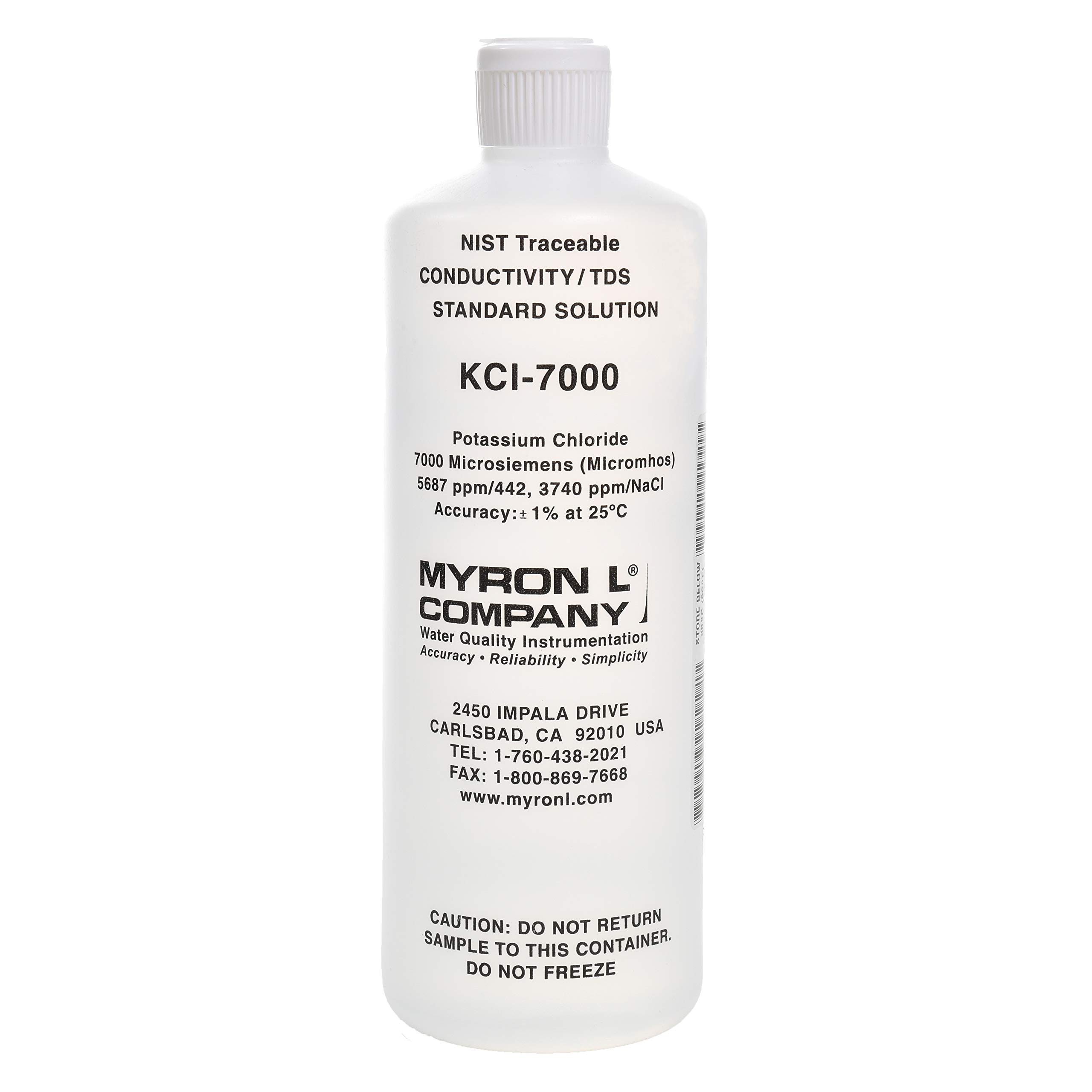 KCl TDS/Conductivity Standard Solution 7000µS