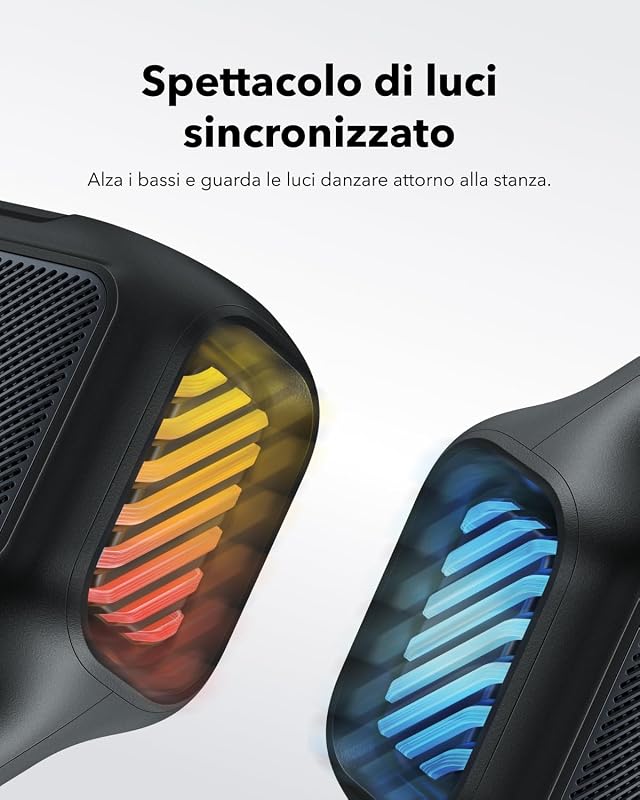 Boom 2, Cassa Bluetooth Portatile per Esterni, 80W, IPX7