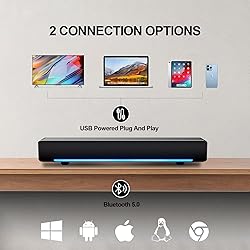 MARBOO Computer PC Bluetooth Soundbar Speakers