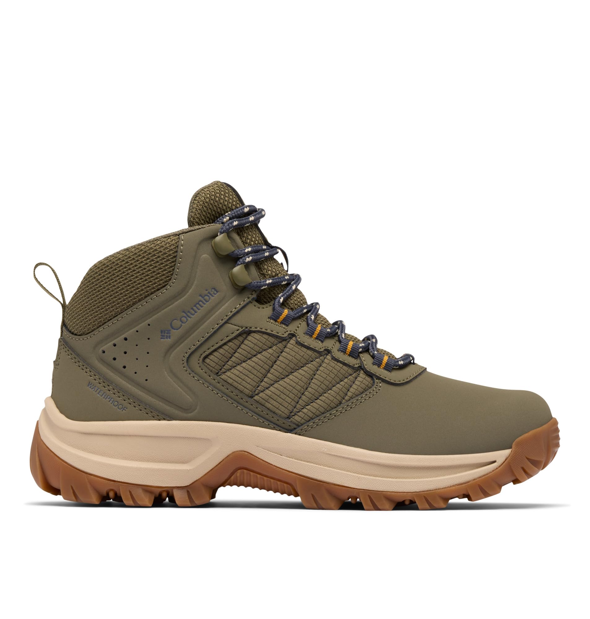 Columbia Womens Transverse Waterproof Hiking Boot, Stone Green/Raw Honey, 11 Image