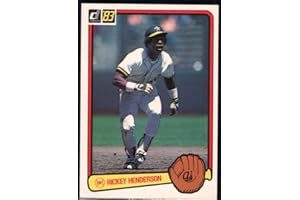 1990 DONRUSS 1983 Donruss #35 Rickey Henderson NM-MT Oakland Athletics Baseball