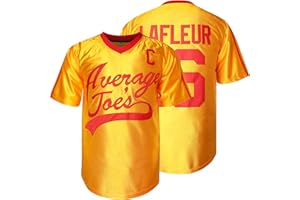 RIOOFINX #16 Peter Lafleur Average Joes Dodgeball Jersey Dodgeball Hip Hop Movie Baseball Shirt
