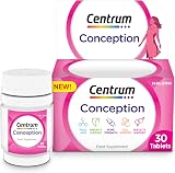 Centrum Conception Vitamins for Women Fertility 400μg Folic 30 Tablets view 1