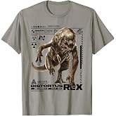 Jurassic World Rebirth Distortus Rex Ingen Species File T-Shirt