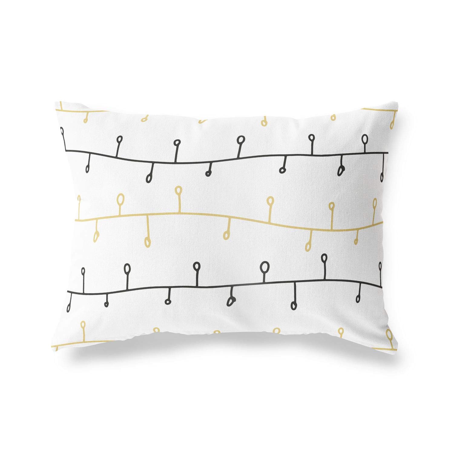 BonaMaison Decorative Cushion Cover, Random Pattern Throw Pillow Covers, Home Decorative Pillowcases for Livingroom, Sofa, Bedroom, Size: 45X60 Cm - Designed and Manufactured in Turkey