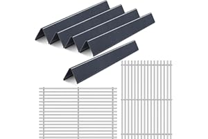 Folocy 7536 7525 Grill Grates Replacement for Weber Spirit Grill Parts E-310, E-320, 300 Series, Weber Genesis Grill Silver B/C, Gold B/C, Platinum B/C, Spirit 700 and 900, 17.4” Flavorizer Bars Grid