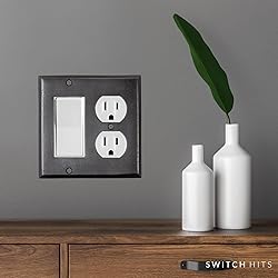 Switch Hits Distressed Antique Bronze Outlet Wall