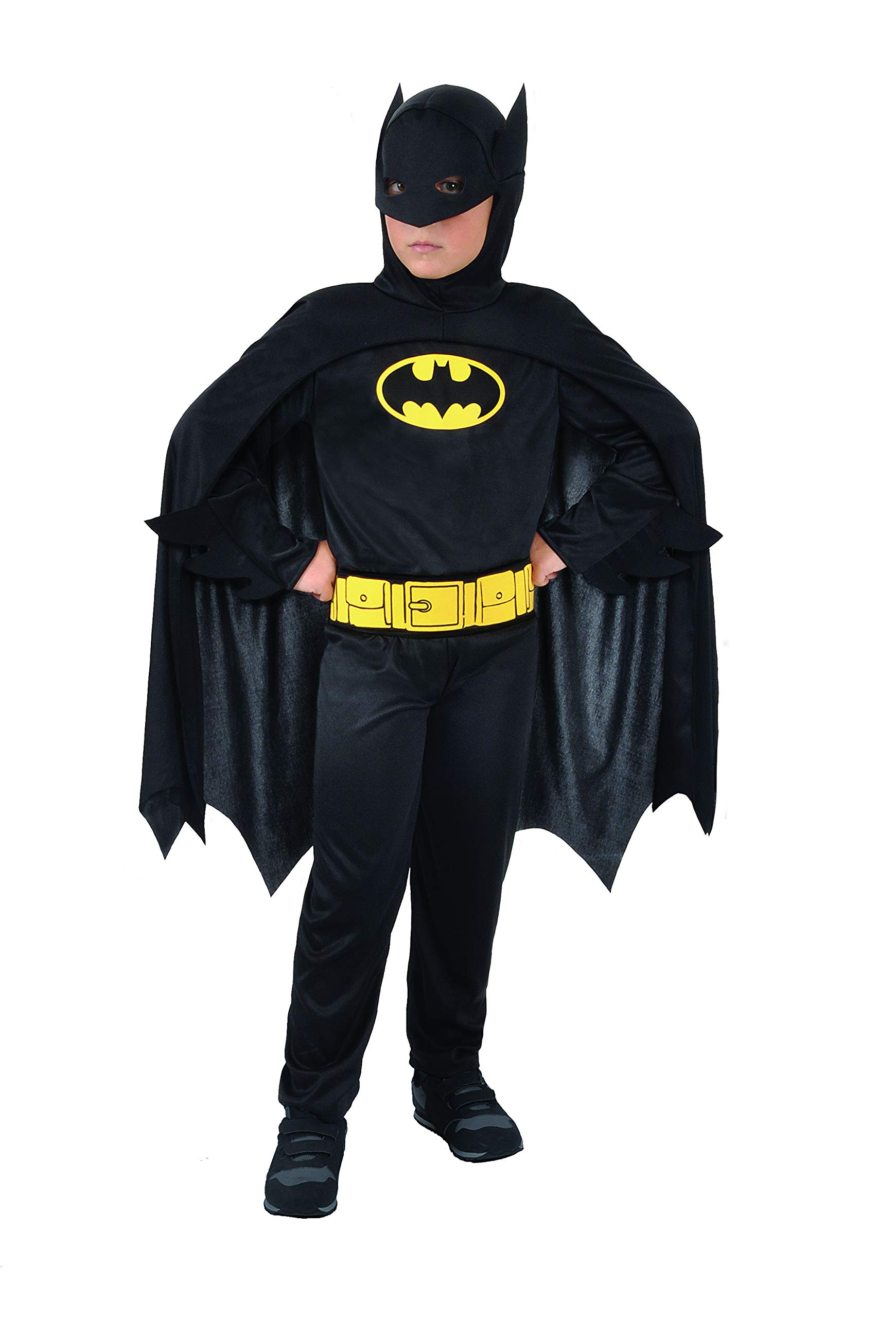 Batman Dark Knight costume disguise boy official DC Comics (Size 5-7 years)