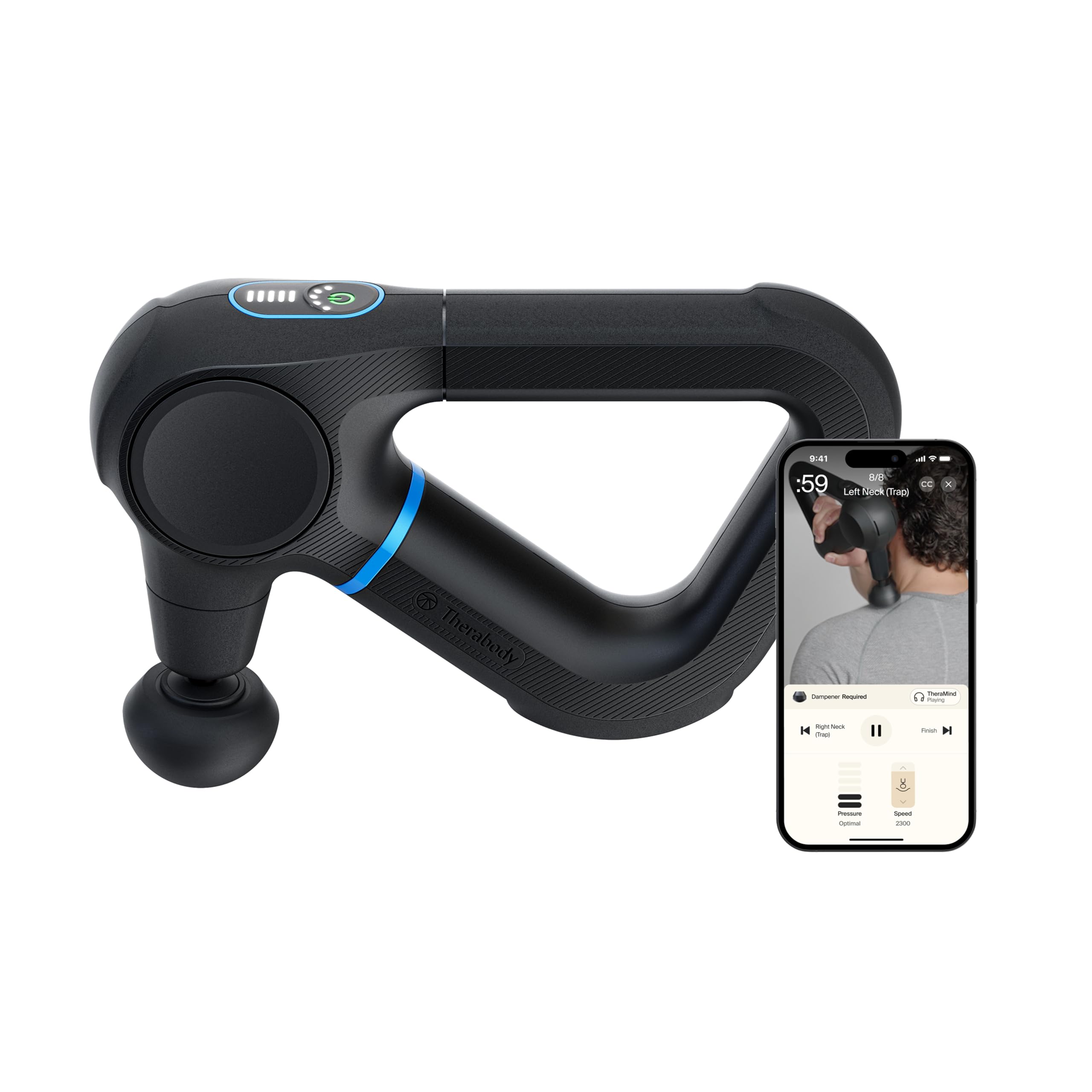 TheraGun Prime (6th Generation) Massage Gun by Therabody – Deep Tissue, Powerful Massage in a Rugged, Durable Design for Reliable Recovery & Pain Relief Image