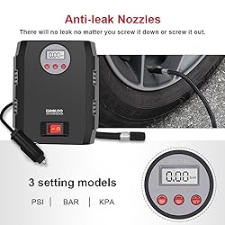 Digital Tire Inflator, GOOLOO 12V DC Air