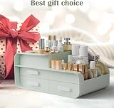 BTGGG Makeup Organiser with Drawers Green Cosmetic Storage Box view 6