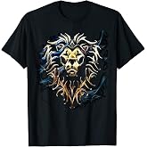 Warcraft Logo Alliance Saturated Majestic Fantasy Gamer T-Shirt