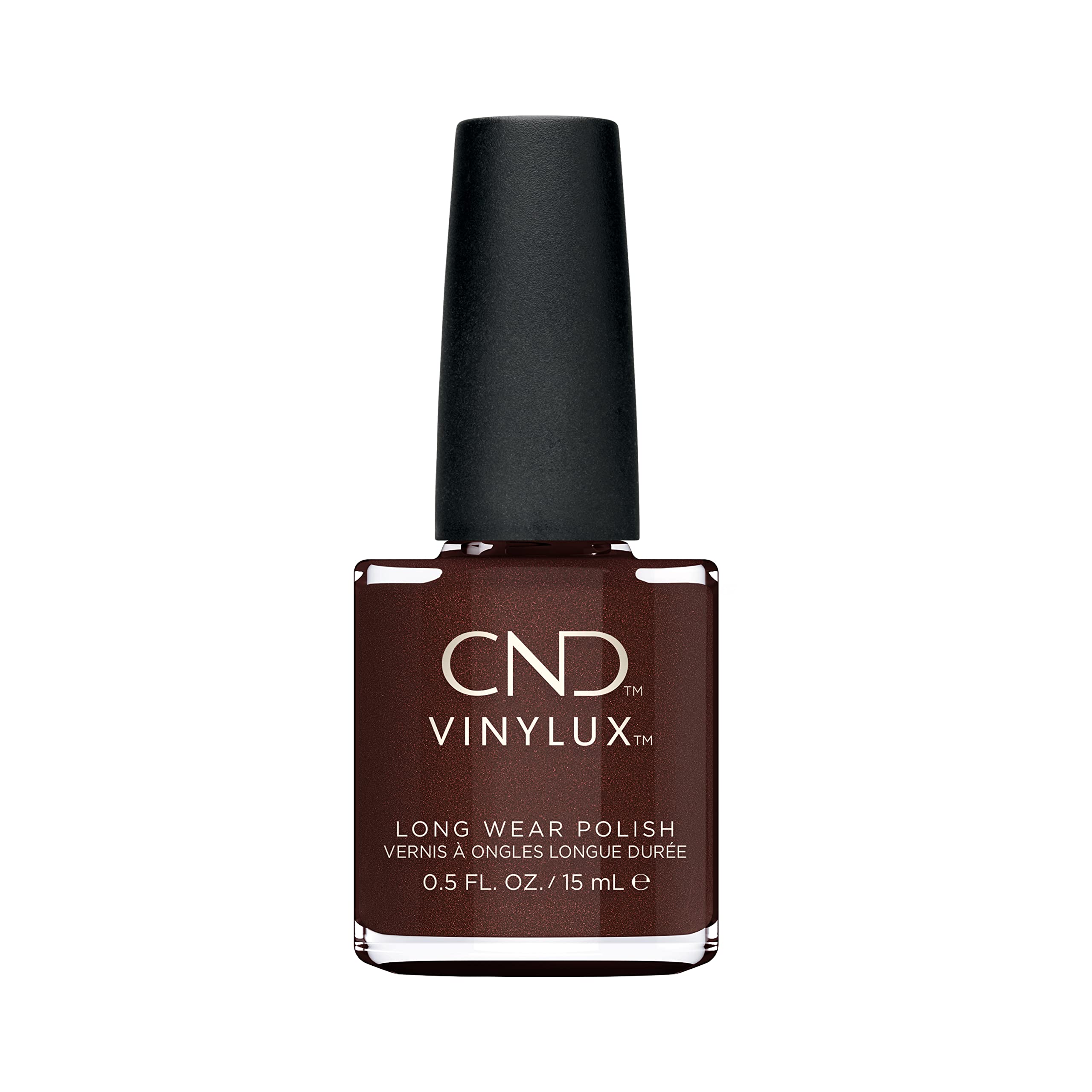 CND Vinylux Long Wear Nail Polish (No Lamp Required), 15 ml, Brown, Cuppa JOE