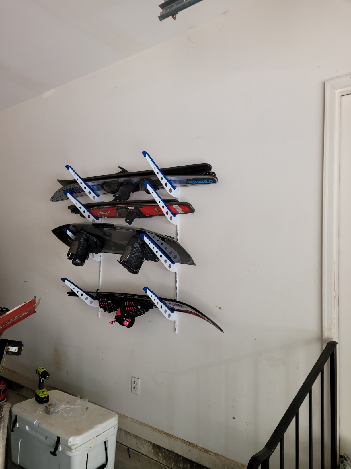 13/mo Finance StoreYourBoard Adjustable Water Ski Wall Storage Rack